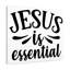 Jesus Is Essential - Wrapped Canvas Print-2037413580
