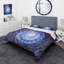 Spiral Helix Fractal Infinity II - Ensemble de housse de couette moderne - Microfibre de polyester-66399001