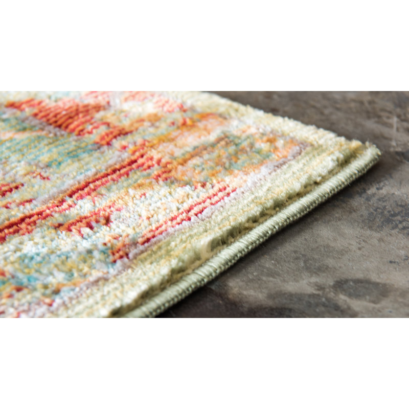 Glasser Ikat Indoor Rug, Square 8'