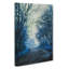 Road Through The Woods In Abstract - Wrapped Canvas-55323781