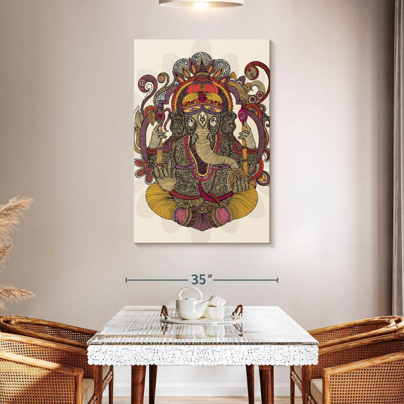 Couleurs Adella Ganesha, H 48 po x l 32 po