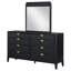 Commode 8 tiroirs avec miroir Ennis