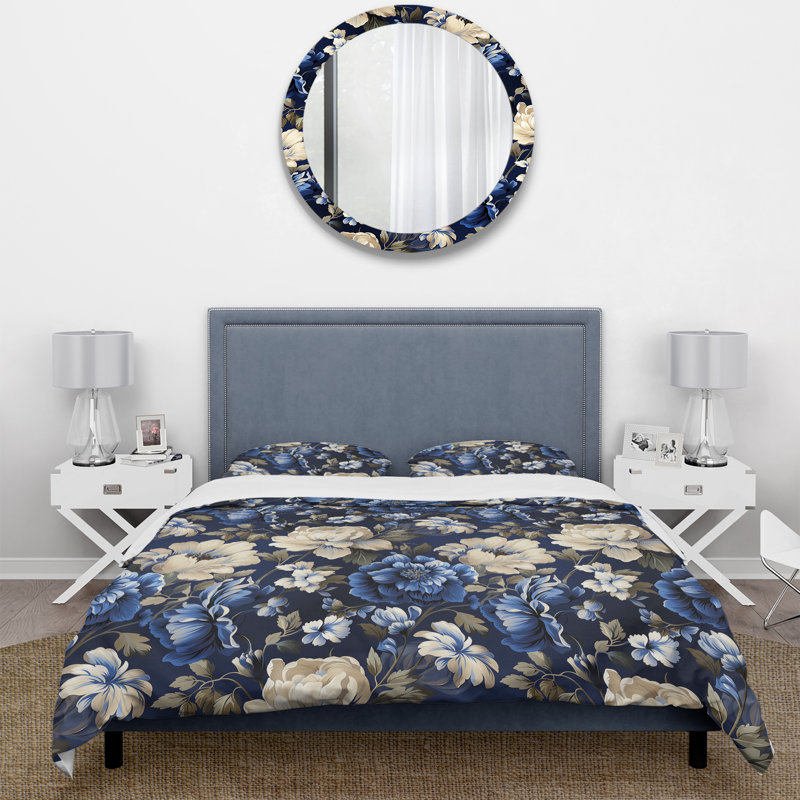 Ensemble de housse de couette en microfibre Ayhm, Housse de couette pour très grand lit et 2 très