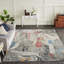 Aurora Drift Hand Knotted Abstract Area Rug-407426060