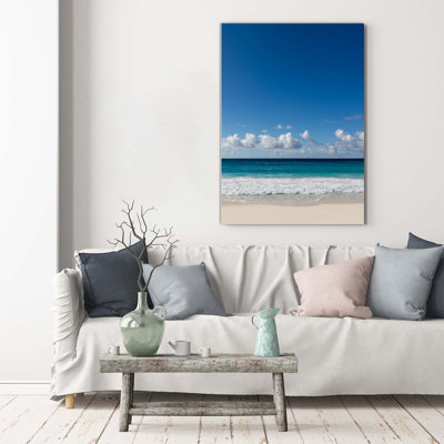 Tropical Beach - Wrapped Canvas Print