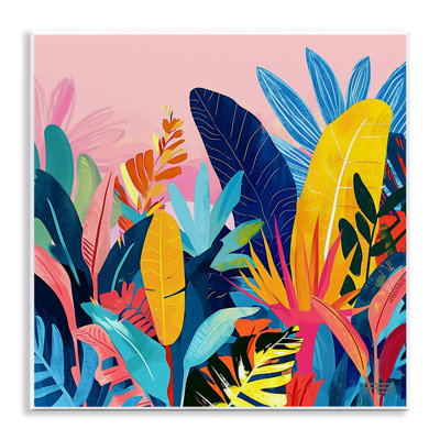 «Bold Tropical Jungle Leaves» par Roozbeh Bahramali