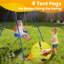 FXSGER Galvanised Steel Swing Set with