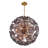 Cailynne 9 Light Aged Brass Pendant-889021037