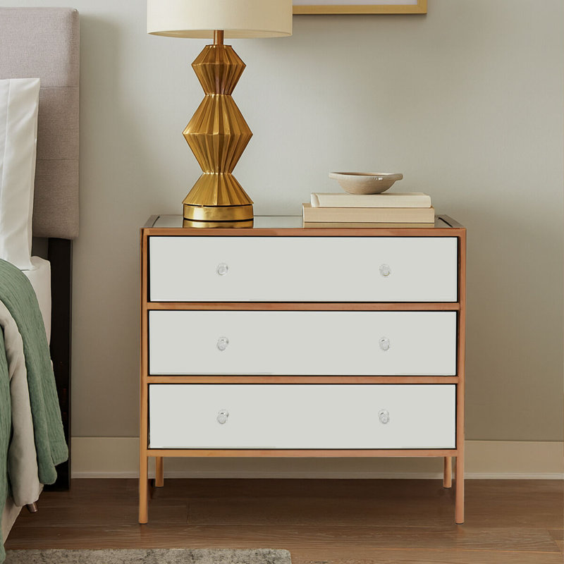 Dovercourt 90cm W 3 - Drawer Chest of Drawers