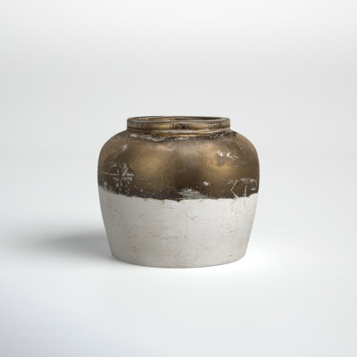 Libra 11.2'' Handmade Terracotta Table Vase