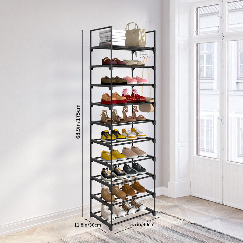 25 Pair Shoe Rack Storage 