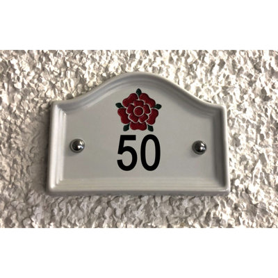 Walsham 16.5cm H Ceramic House Number