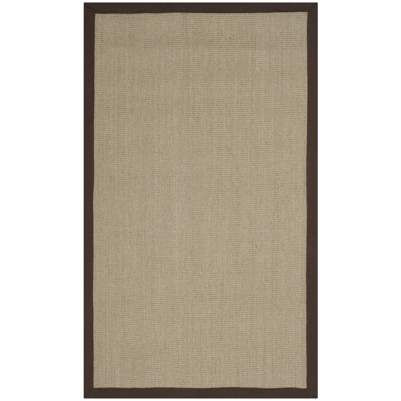 Ruthwell Natural Fiber Sisal Pile Solid Color Rug, Rectangle 2' x 3'