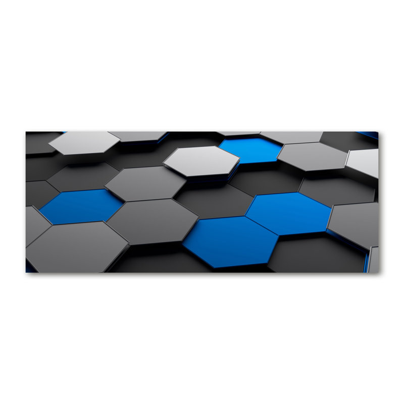 3D Abstraction - Wrapped Canvas Print