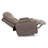 Tyera Power Reclining Rocker Recliner W/ Power Headrest, Dual Arm Storage, Massage, And Cupholders