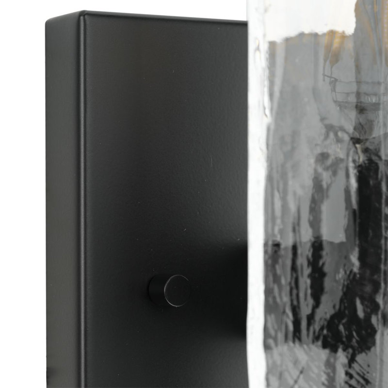 Applique murale bougie en acier Jodge