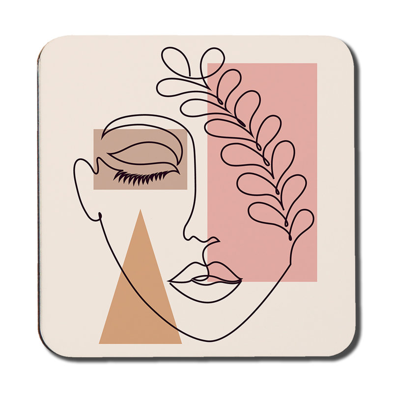 Doxia Square 6 Piece Coaster Set