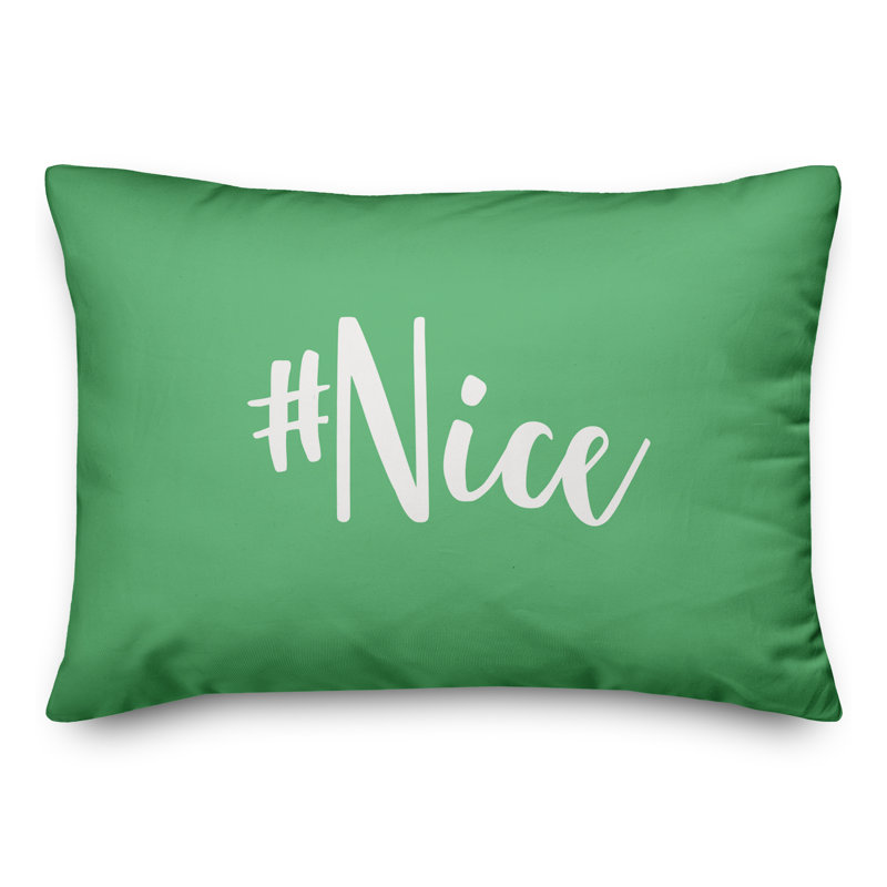 Throw Pillow, Light Green