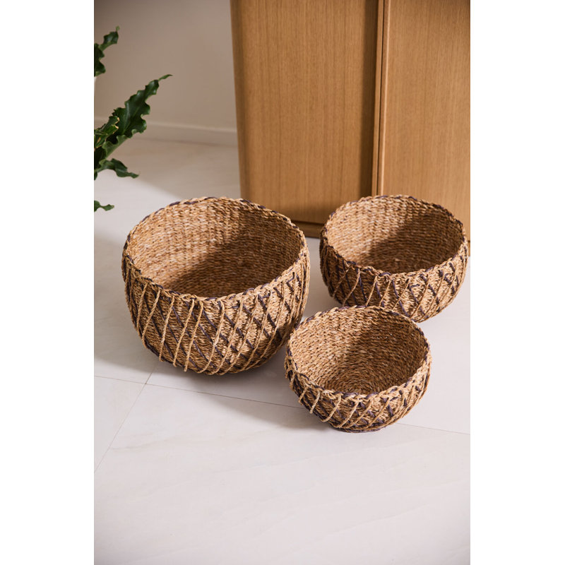 Panier Entwine - ensemble de 3