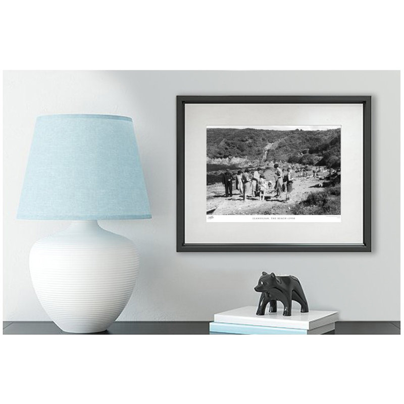 Llaneilian, The Beach C1950 - Single Picture Frame Print, 28cm H x 36cm W x 2.3cm D