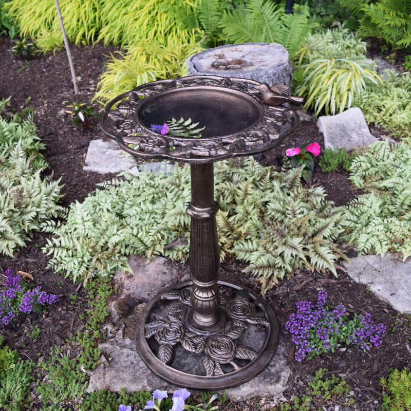 Bain de roses, bronze antique
