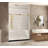 Delmar 56–60"Wx76"H Frameless Sliding Shower Door with 1/4" Tempered Glass & Explosion-Proof Film-123252992