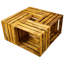 4 Pair Stackable Solid Wood Shoe Rack