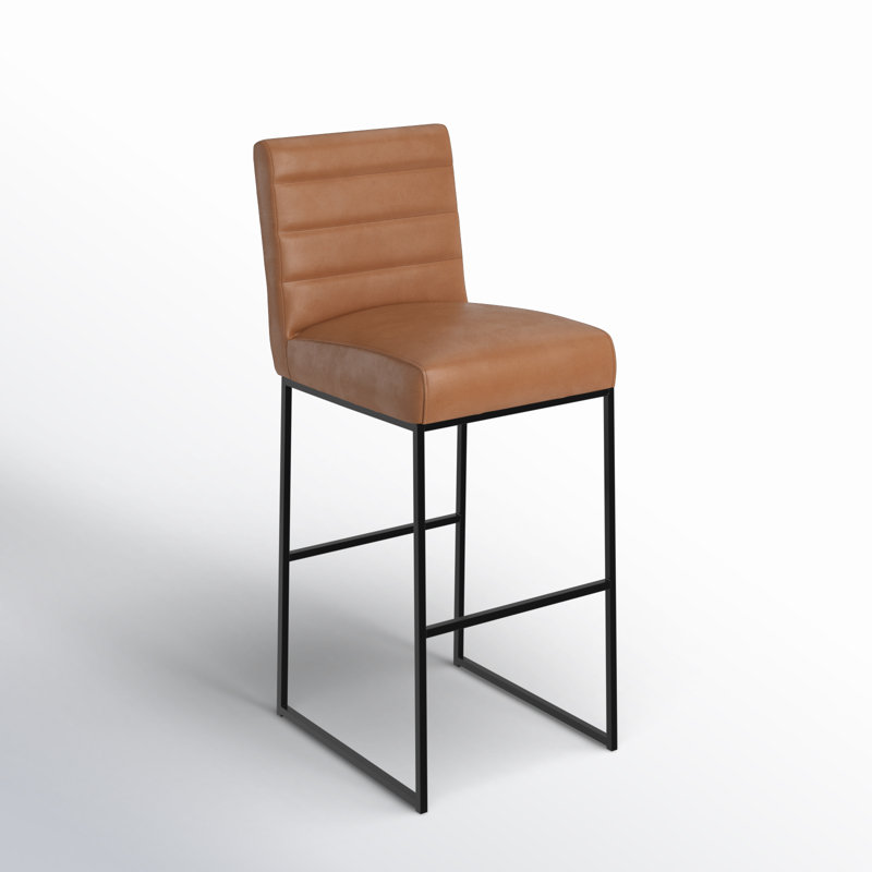 Seville Stool, Cognac, Bar Stool (30” Seat Height)