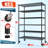 82"tall Wire Shelving Unit With Wheels 6-tier Adjustable Garage Shelves For Garage, Pantry, Kitchen Or Basement-650628544