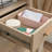 Desktop Hutch With Adjustable Shelves, Brown Finish