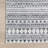 Kira SpinClean Machine Washable Tribal Geometric Area Rug-1023654893