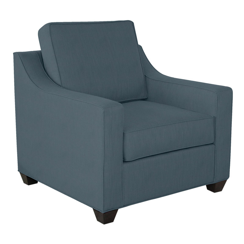 Fauteuil large de 34 po Clark, Cafelle, Dillon Williamsburg