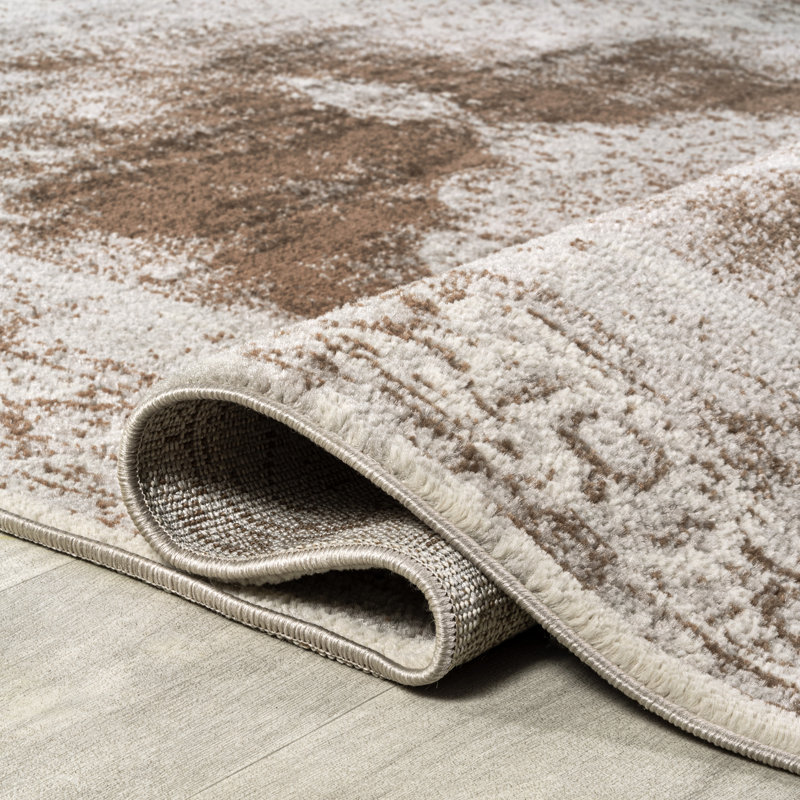 Rosalia Cottage Medallion Cream/Brown Rug, Runner 2'2" x 8'