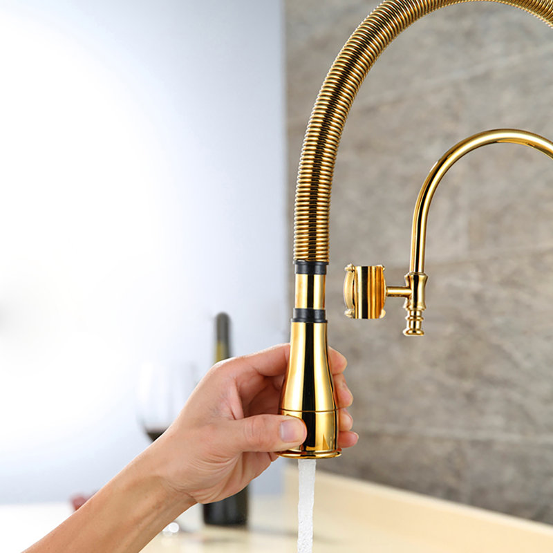 Homary Pull Down Kitchen Faucet