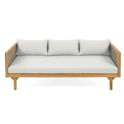 3 Seater Daybed For Patio Leisure & Outdoor Casual Relaxation With Family And Friends