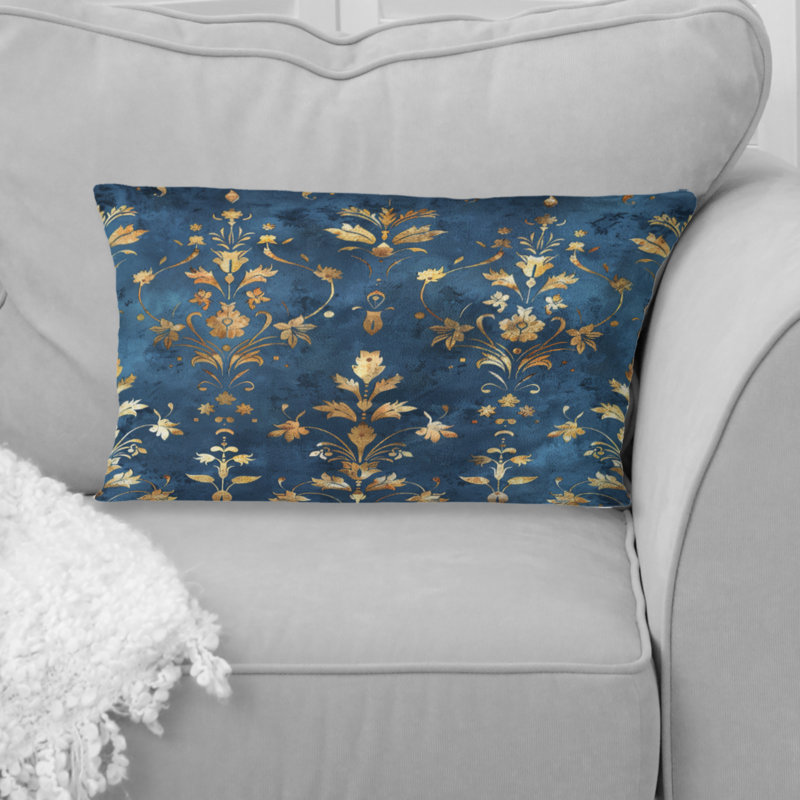 Coussin Glam Damask - Glam, Gris / Noir
