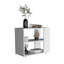 Table d'appoint, table de bout et canapé avec deux tablettes 19,7 "de haut Garden-514130419