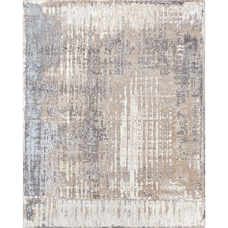 Tapis rectangulaire noué à la main, Rectangle 12 pi x 15 pi