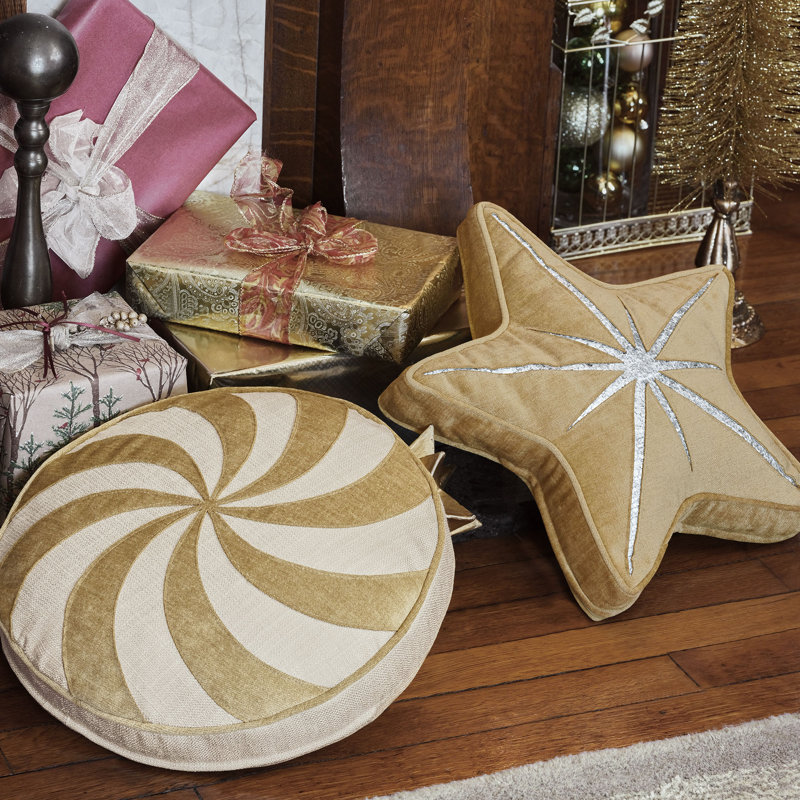 Holiday Glam Pillow Cover & Insert, 14X2D