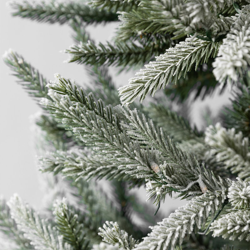 Arbre de Noël artificiel enneigé 6 pieds Snowy Abies