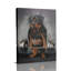 Cadre ludique en toile ludique «Rottweiler with Barbell» ludique pour chien-1218410653