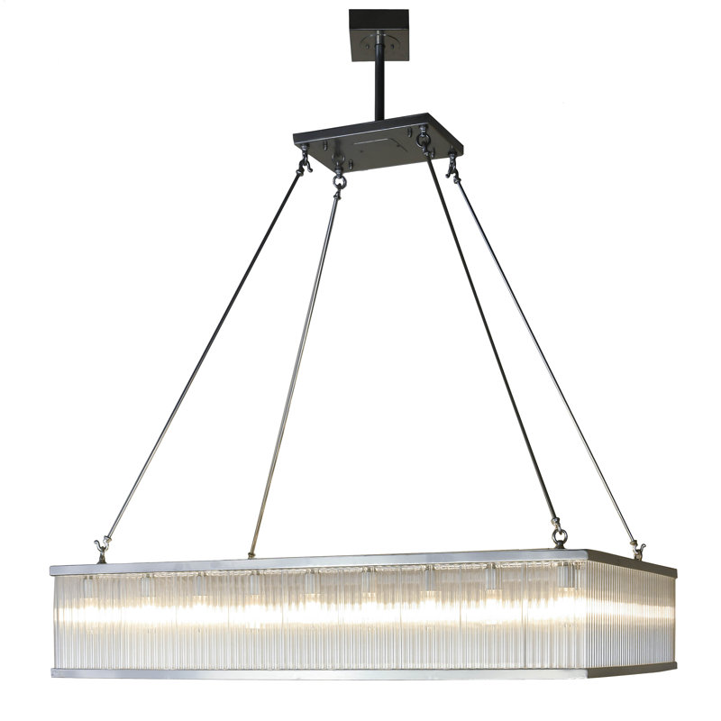 Luminaire suspendu carré / rectangulaire à 28 lumières pour table de billard