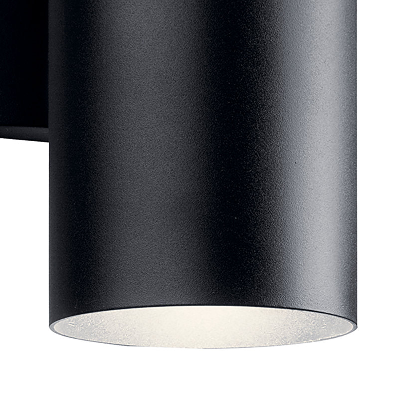 Belcara LED Wall Light, Textured Black