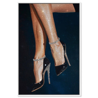 «Sparkling Night Heels», toile par Art Remedy