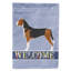 Polyester 2 côtés 40 x 28 po welcome drapeau maison-73943124