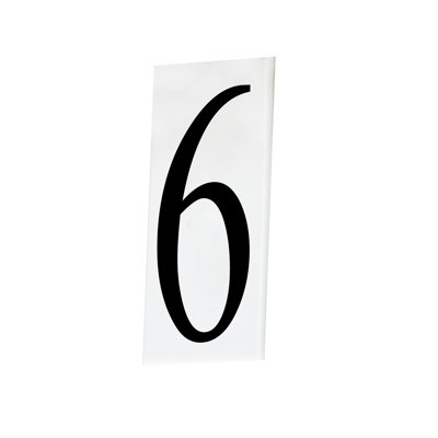 Altus 0.5'' H Plastic House Number