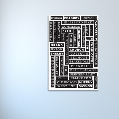 Nashville by Kent Youngstrom - Wrapped Canvas Print