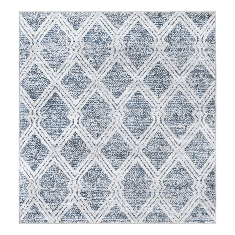 Massie Geometric Indoor Rug, Square 5'3"