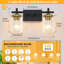 Éclairage pour meuble-lavabo carré en verre-122257476-122257479-122257481
