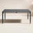 Evalyn Rectangular Metal Outdoor Dining Table With Umbrella Hole , 66'' in. W 35'' in. D